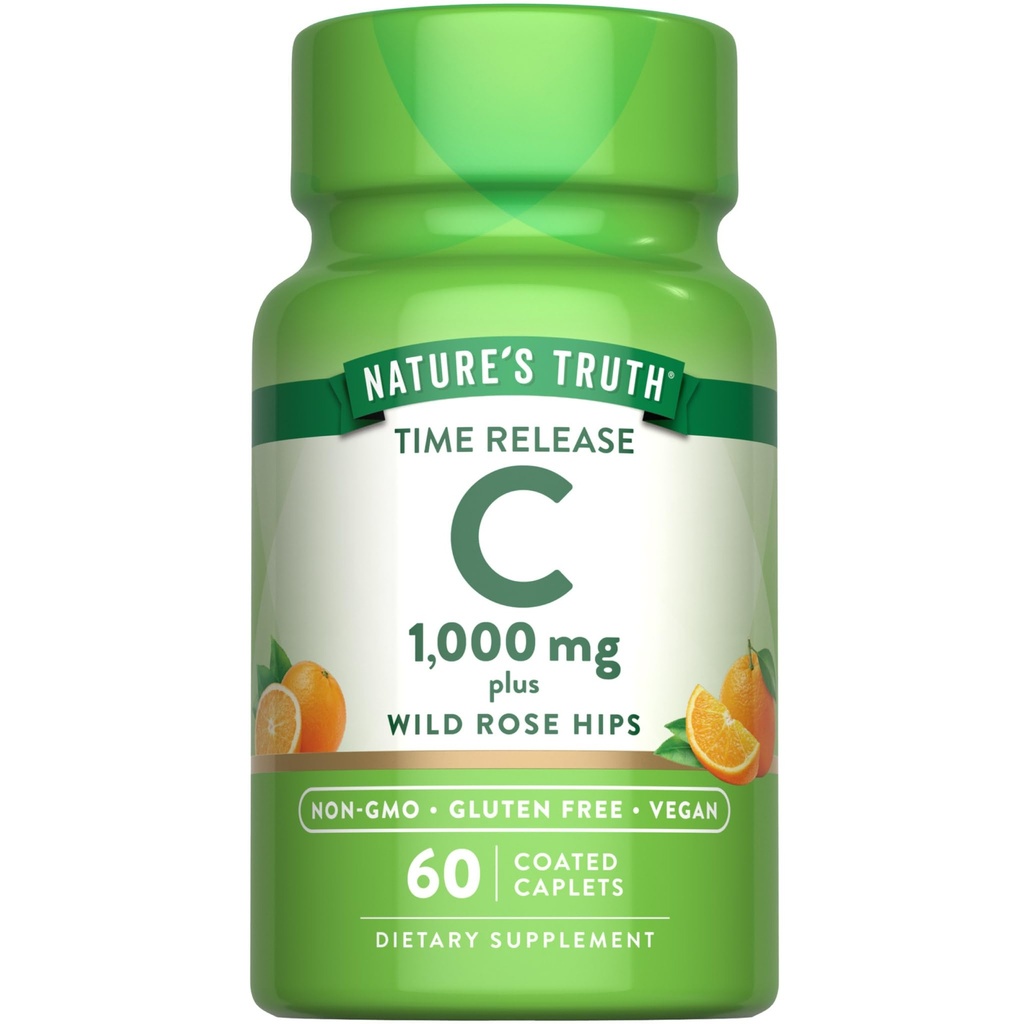 Nature's Truth Vitamin C with Rose Hips 1000mg 