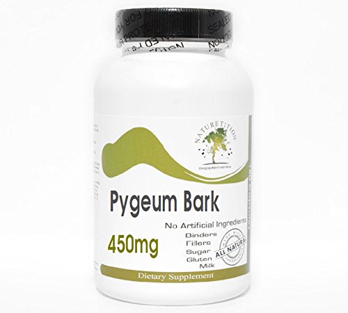 Pygeum Bark 450mg ~ 200 Κάψουλες - Χωρίς Πρόσθετα ~ Συμπληρώματα Φύσης