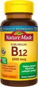 Nature Made Vitamin B-12 1000 MCG Υπογλώσσια, 50 Count (Pack of 3)
