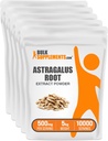 BulkSupplements.com Astragalus Extract Powder - Astragalus Root, Astragalus Supplement - Vegan & Gluten Free, Astragalus Powder - 500mg ανά Serving, 1kg (2,2 lbs) (Συσκευασία των 5)