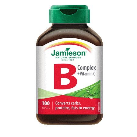 Jamieson Laboratories B Complex με βιταμίνη C-100 Caplets Brand