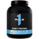 Rule 1 Proteins Whey Protein – 24g Fast-Acting Protein from All-Whey Sources with Naturally Occurring EAAs & BCAAs for Workout Recovery or Anytime Use (5 Pounds, Vanilla Ice Cream)