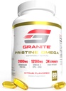Συμπληρώματα πριτίνης γκρανίτη Omega-3, 2000mg νορβηγικό ιχθυέλαιο συμπλήρωμα με EPA & DHA, υποστηρίζει κοινή, καρδιά, εγκέφαλος, & διάθεση, με βιώσιμη πηγή, καθαρότητα δοκιμαστεί (60 Softgels)