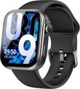 ToZO AMOLED S6 Smart Watch 1.85" Ultra-Clear Screen Dynamical Faces Bluetooth Call, 100+ Sports Modes Fitness Activity Tracker with Sleep Monitor IP68 Αδιάβροχο Μαύρο
