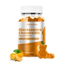 Glucosamine Chondroitin Gummies with MSM & Elderberry Extra Strength - Κοινή Υποστήριξη, Αντιοξειδωτικό Ανοσοποιητικό Συμπλήρωμα Υποστήριξης για Ενήλικες, Άνδρες & Γυναίκες Ορυκτά, Συνένζυμο Q10, DHA - 60 Πορτοκαλί Gummies