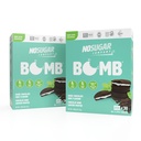 No Sugar Keto Cups, Chocolate Mint, 60 Cups - Διαβητική ασφαλή θεραπεία, Χαμηλό Καθαρό Καρβίδιο (1g), Χωρίς ζάχαρη (0g) Keto Fat Bomb Snacks με 7g Υγιεινό Λιπαρά - Χωρίς γλουτένη, Όλα Φυσικά, Μη ΓΤΟ