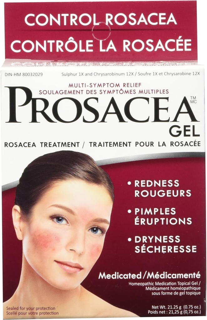 Γέλη θεραπείας Prosacea Rosacea, 0,75 Ουγγιά από Psoriasin