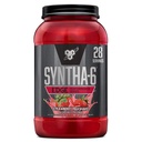 BSN SYNTHA-6 Σκόνη πρωτεΐνης άκρων, σκόνη πρωτεΐνης φράουλας με υδρολυμένο Whey, Micellar καζεΐνη, πρωτεΐνη γάλακτος απομόνωση, χαμηλή ζάχαρη, 24g πρωτεΐνη, φράουλα μιλκσέικ, 28 εξυπηρετούν