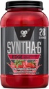 BSN SYNTHA-6 Edge Protein Powder, Strawberry Protein Powder with Hydrolyzed Whey, Micellar Casein, Milk Protein Isolate, Low Sugar, 24g Protein, Strawberry Milkshake, 28 Servings