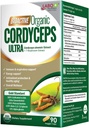 LABO Nutrition Bioactive Organic Cordyceps Ultra – 8 Mushroom Extract Supplement, Cordyceps, Reishi, Turkey Tail, Maitake, Agaricus jayi, Shiitake, για Ανοσία, Ενέργεια, Σταματίνα, Χωρίς Φίλτρα