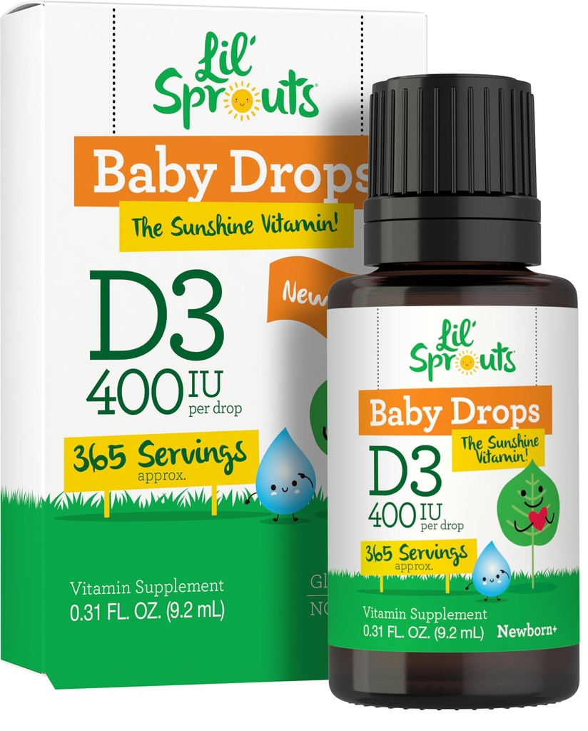 Carlyle Baby Vitamin D3 Υγρές σταγόνες 400 IU 