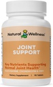 Natural Wellness Glucosamine Chondroitin with MSM and Turmeric Supplement – Supports Joint Health, Mobility, and Cartilage Strength – Glucosamine MSM Tablets for Flexibility – 90 Count