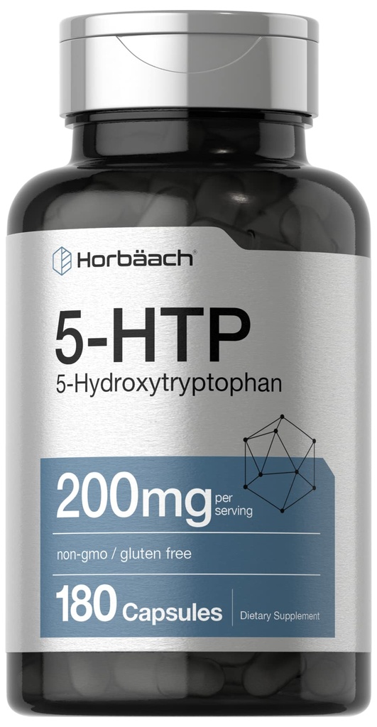 Horbäach 5HTP 200mg συμπλήρωμα 