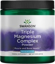 Swanson Triple Magnesium Complex Κόνις 400 mg 8 oz Pwdr