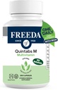 FREEDA Multivitamin One Daily – Quintabs-M with Iron – Kosher Multi Vitamins Συμπληρώματα για την Υγεία των Γυναικών - Multivitamins για γυναίκες & άνδρες με έλλειψη σιδήρου Πολύβιταμίνες Ενηλίκων (250)