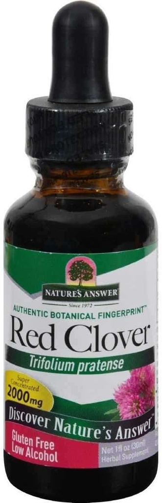 Απάντηση της φύσης Red Clover Λουλούδι κορυφές, 1-Fluid Ουγγιάς 