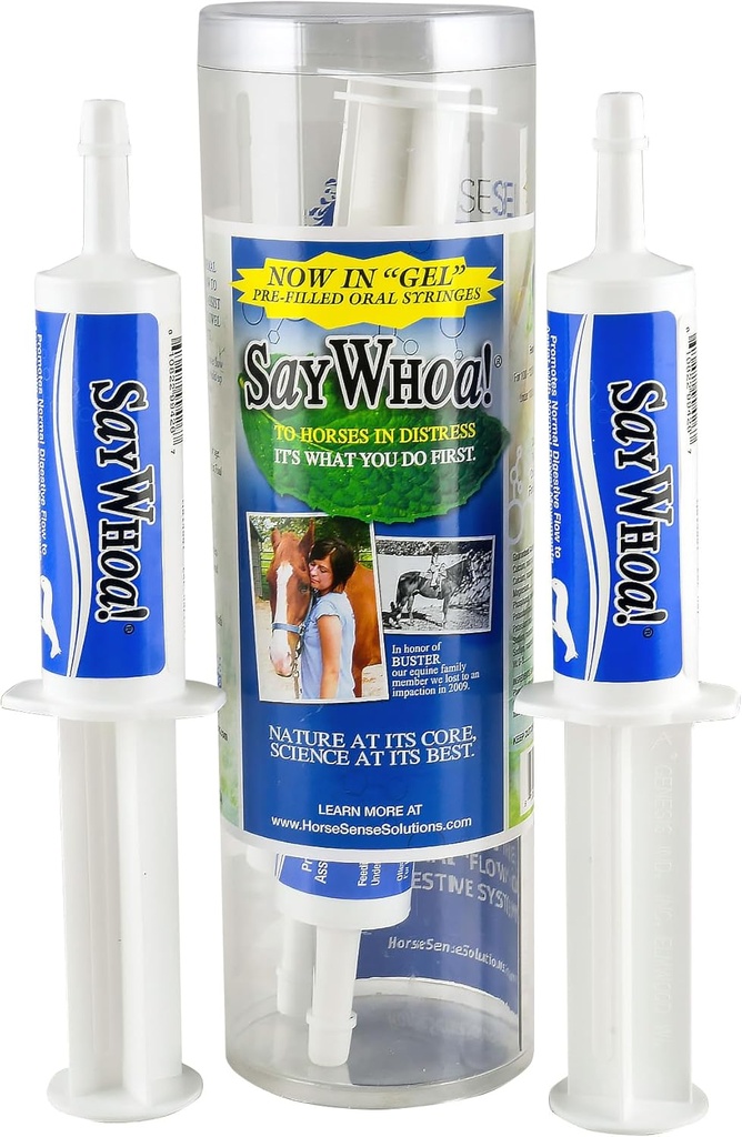 for Horses in Distress: Promotes Normal Digestive Flow, Blue, 4Wx10L