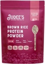 Χωρίς γλουτένη Judee-Brown Rice Protein Powder - Φυτική βάση Vegan Protein - Αντικατάσταση γεύματος χωρίς γλουτένη - 1,5 lb, Χωρίς γεύση