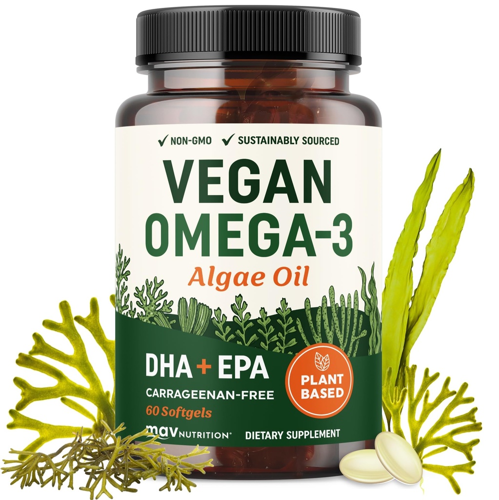 Vegan Omega 3 Algae Oil 