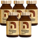 Fucoidan Powered with AHCC® Brown Seaweed Immunity Supplement with High Purity Organic Mekabu Mozuku Agaricus 5 Μπουκάλια - 800 κάψουλες λαχανικών Made in Japan
