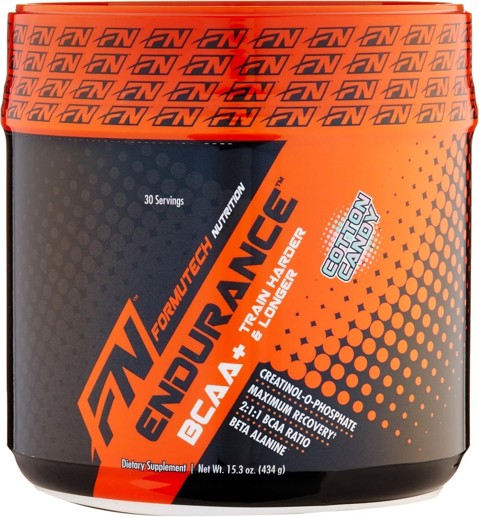 Αντοχή BCAA Plus, Intra προπόνηση Σχεδιασμένο για την εκπαίδευση Σκληρότερα και Μεγαλύτερη με Beta Alanine, Cotton Candy, 434 Gram