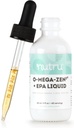 O-Mega-Zen3 +EPA Vegan Omega 3 DHA Liquid Supplement - Algal Omega3 Essential Faty Acids - 2 Fl Oz