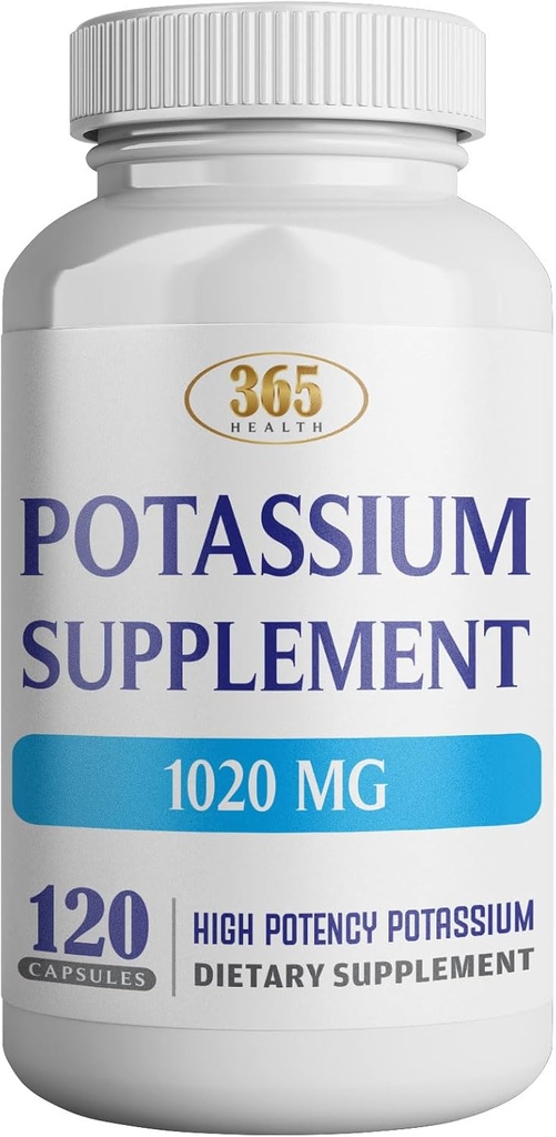 365 Υγεία Συμπλήρωμα καλίου 1020 mg 