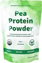 Cherie Sweet Heart Organic Pea Protein Powder 1 lb, 100% Μη ΓΤΟ, Γαλακτοκομική, Κετο-φιλική, Χωρίς γλουτένη, Χωρίς σόγια, Φυτική πρωτεΐνη