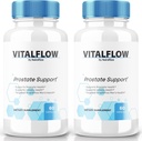 (2 Πακέτο) VitalFlow κάψουλες, VitalFlow Advanced Prostate Support Formula, Επίσημη Φυσική Φόρμουλα για να επανακτήσει τον έλεγχο, μέγιστη δύναμη Χάπια για την υποστήριξη της ευεξίας, Vital Flow Κριτικές (120 κάψουλες)