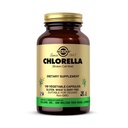 Solgar Chlorella - 100 κάψουλες λαχανικών - Μέγιστη απορρόφηση - Μη ΓΤΟ, Vegan, Χωρίς γλουτένη, Kosher - 100 εξυπηρετήσεις