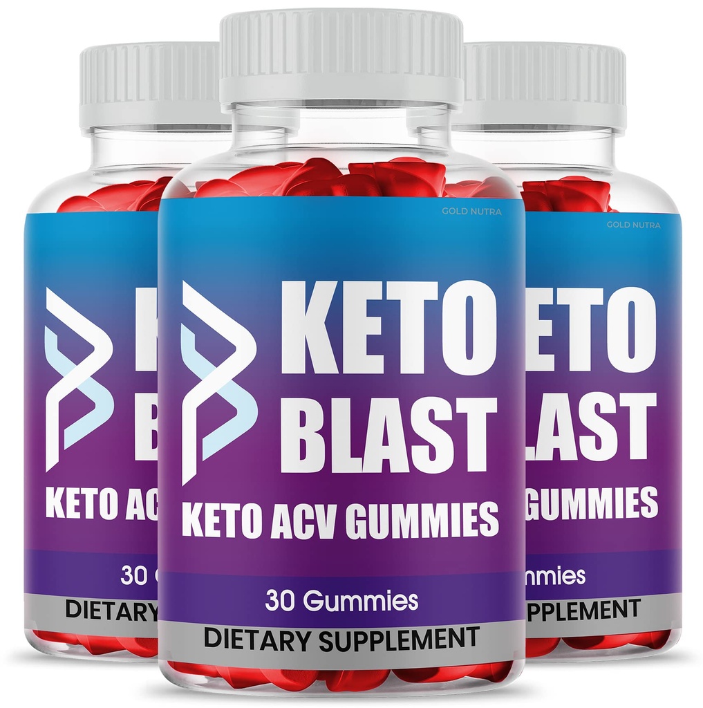 (3 Pack) Keto Blast Gummies, Maximum Strength, Original Keto Blast Gummy, Advanced Formula, 3 Month Supply