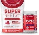 Ανθρώπινο SuperBeets καρδιά & CardiO2 μάσημα