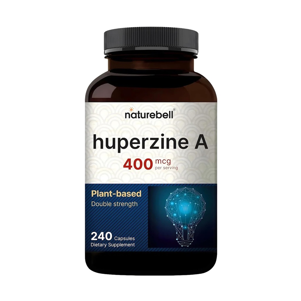 NatureBell Huperzine A 400mcg ανά υπηρεσία, 240 κάψουλες, (Huperzine A συμπλήρωμα) 