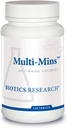 Biotics Research Multi-Mins (Poent Mineral Combination) Bioavailable Multi Mineral Supplement with Mineral Chelates and Whole Food Trace Minerals. Μαγνήσιο, Χρώμιο, Ιώδιο (120 δισκία)