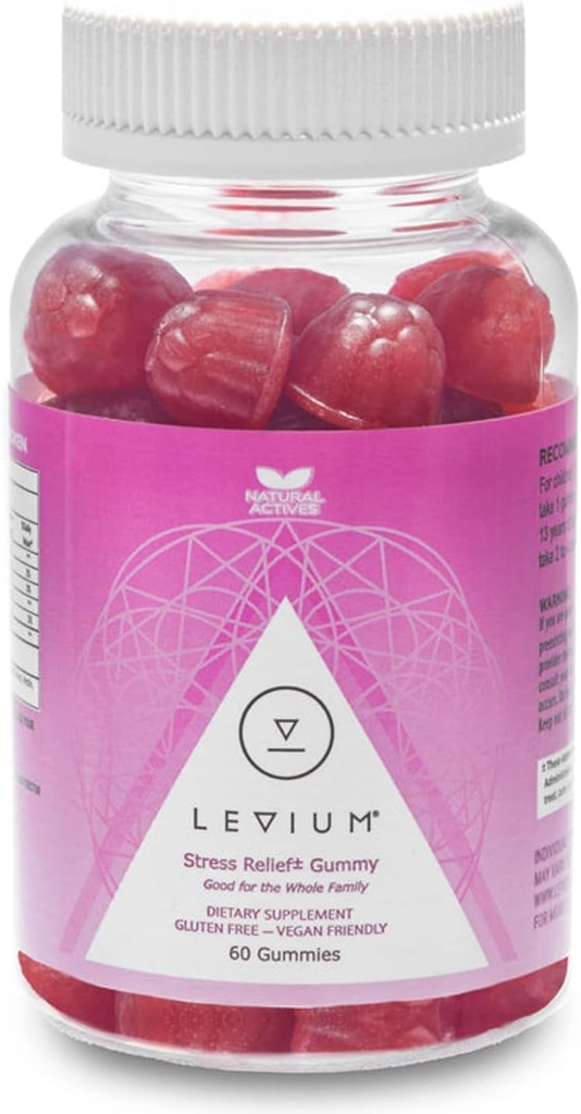 Levium Calming Stress Relief Gummies 