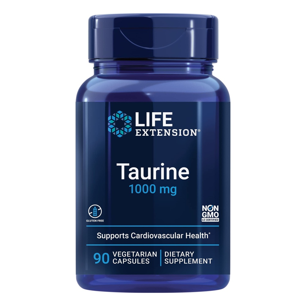 Life Extension Super Selenium Complex with Vitamin E and Taurine Amino Acid - Cellular Health, Heart, Liver, Brain, Muscle, Exercise, and Longevity Support