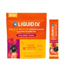 Liquid I.V.® Hydration Multiplier® +Immune Support - Wild Berry - Hydration Powder Packets | Electrolyte Powder Drink Mix | Convenient Single-Serving Sticks | Non-GMO |14 Servings (Pack of 12)