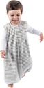 Woolino 4 Season Baby Sleep Bag με τα πόδια, Merino Wool και Organic βαμβάκι Walker Sleep Bag Sack, Toddler Sleep Bag, 18-36m, Gray