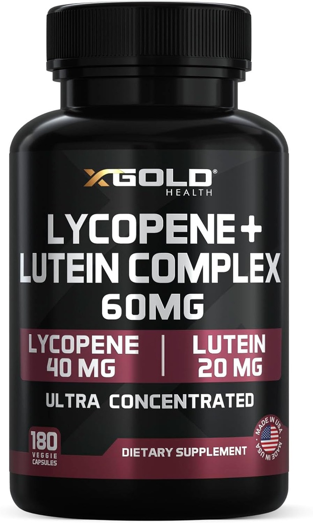 Lycopene + Lutein 60mg συμπλήρωμα 