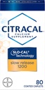 Citracal Calcium + D αργή απελευθέρωση 1200 δισκία 80 δισκία (πακέτο των 4)