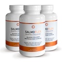 VITASEI Salmoflex Marine Collagen Peptides με Υαλουρονικό Οξύ και Βιταμίνη C, D, E - Salmon Collagen Supplement for Bone and Joint - Hair, Skin and Nails Vitamins - 60 Caps (Pack of 3)