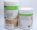 HERBALIFE (Duo) Φόρμουλα 1 Υγιεινό γεύμα Διατροφικό ανακάτεμα (Cafe Latte) με εξατομικευμένη σκόνη πρωτεϊνών