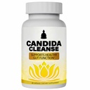 Candida Cleanse - Gut & Colon Support, Advanced Probiotic & Herbal Formula, Natural Herbal Formula, Oregano Leaf, Wormwood, Black Walnut, Caprylic Acid-1 για άνδρες & γυναίκες, 60 κάψουλες
