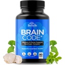 HerbaMe Nootropic Brain Supplement for Focus & Mental Clarity | Daily Cognitive Performance Stack with Choline, Bacopa, Lion’s Mane & L-Tyrosine | Memory & Energy Support | 90 Capsules