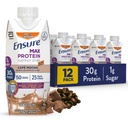 Εξασφαλίστε Max Protein Cafe Mocha Nutrition Shake 30g Protein, 1g Sugar, 4g Fiber Blend 12 Συσκευασία