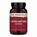 Dr. Mercola Organic Astaxanthin - 4 mg Ασταξανθίνη - Ισχυρή Αντιοξειδωτική Υποστήριξη - Βιολογικό εκχύλισμα μικροφυκών - Μη ΓΤΟ, Χωρίς Γλουτένη & Χωρίς Σόγια - 90 κάψουλες (90 σερβιρίσματα)