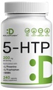 Συμπλήρωμα προσφοράς 5-HTP 200mg ανά υπηρεσία, 240 κάψουλες, 98% αφρικανικό εκχύλισμα σπόρων Griffonia 