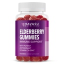 Sambucus Elderberry Gummies for Adults - Συμπλήρωμα Ανοσολογικής Υποστήριξης με Βιταμίνη C και Ψευδάργυρο - Ενισχυμένη Φόρμουλα για Καθημερινή Άμυνα - 60 Count, 1 Μήνα Προμήθεια, Berry Γεύση - Βολικό Ευεξία