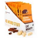 Cashew Cinnamon Bar- Organic, Paleo, Gluten Free and Raw by Mammoth Bar, 10-12g Protein, 1.8 Oz. Bar (10 Bars) …