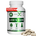 Genex Formulas Lions Mane συμπλήρωμα με 100% Lions Mane Extract - Nootropics Brain Support Supplement 1000mg/serving - (120 Κάψουλες)